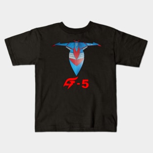 Battle of the Planets & Gatchaman God Phoenix G-5 Kids T-Shirt